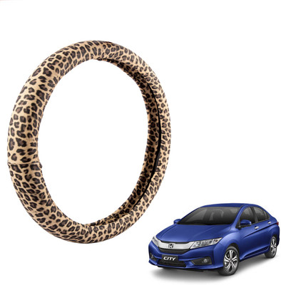

Autofy Steering Cover For Honda New City(Cream, Polyurethane)