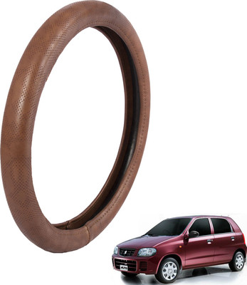 

Autofy Steering Cover For Maruti Alto(Brown, Leather)