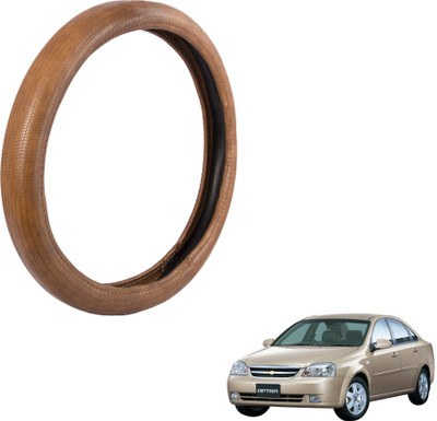 

Autofy Steering Cover For Chevrolet Optra(Tan, Leather)