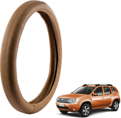 

Autofy Steering Cover For Renault Duster(Tan, Leather)