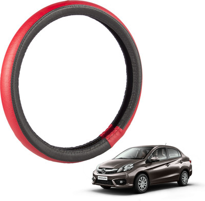 

Autofy Steering Cover For Honda Amaze(Black, Leather)
