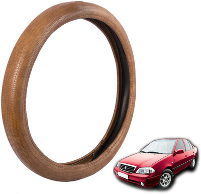 

Autofy Steering Cover For Maruti Esteem(Tan, Leather)