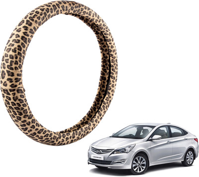 

Autofy Steering Cover For Hyundai Verna Fluidic(Cream, Polyurethane)