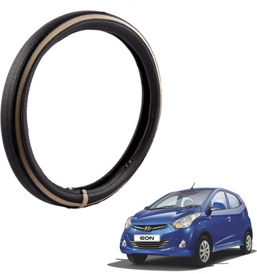 

Autofy Steering Cover For Hyundai Eon(Black, Leather)