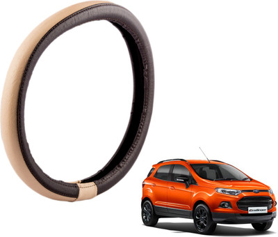 

Autofy Steering Cover For Ford Ecosport(Brown, Leather)