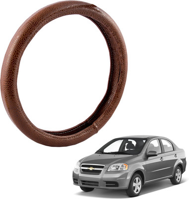 

Autofy Steering Cover For Chevrolet Sail(Brown, Leather)
