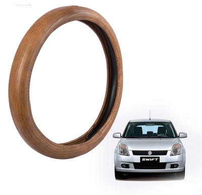 

Autofy Steering Cover For Maruti Swift(Tan, Leather)
