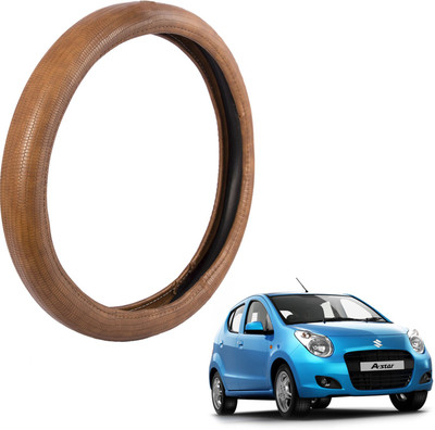 

Autofy Steering Cover For Maruti A-Star(Tan, Leather)