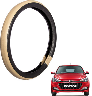 

Autofy Steering Cover For Hyundai i20(Black, Leather)