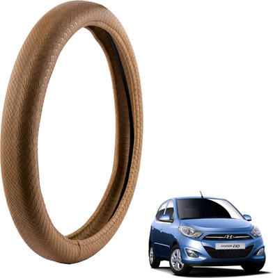 

Autofy Steering Cover For Hyundai i10(Tan, Leather)