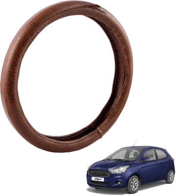 

Autofy Steering Cover For Ford Figo(Brown, Leather)