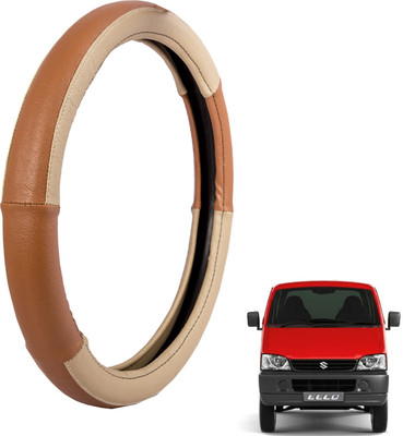 

Autofy Steering Cover For Maruti Eeco(Cream, Leather)