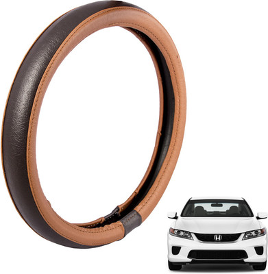 

Autofy Steering Cover For Honda Accord(Tan, Leather)