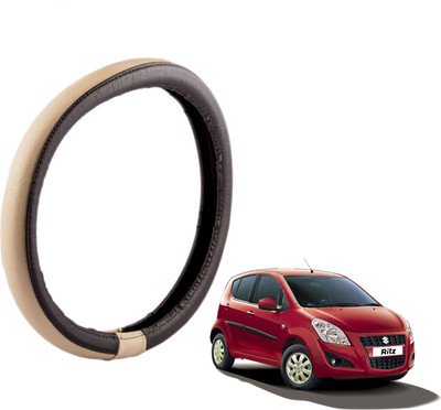 

Autofy Steering Cover For Maruti Ritz(Brown, Leather)