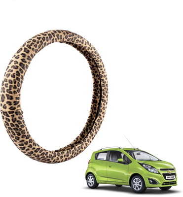 

Autofy Steering Cover For Chevrolet Beat(Cream, Polyurethane)