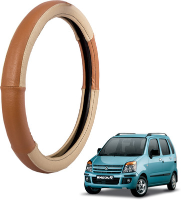 

Autofy Steering Cover For Maruti WagonR(Cream, Leather)