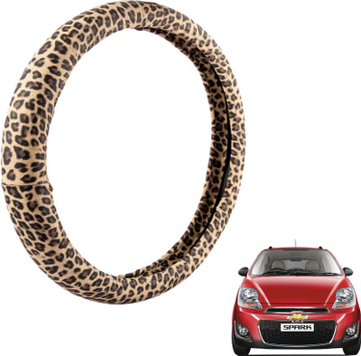 

Autofy Steering Cover For Chevrolet Spark(Cream, Polyurethane)