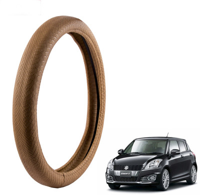 

Autofy Steering Cover For Maruti New Swift(Tan, Leather)