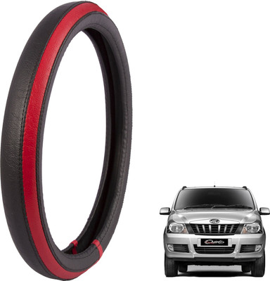 

Autofy Steering Cover For Mahindra Quanto(Black, Leather)