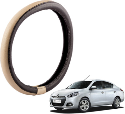 

Autofy Steering Cover For Renault Scala(Brown, Leather)