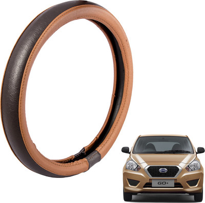 

Autofy Steering Cover For Datsun Go(Tan, Leather)