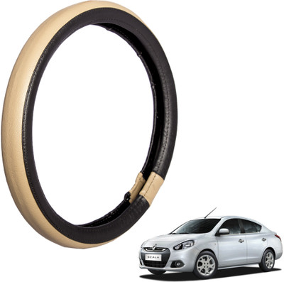 

Autofy Steering Cover For Renault Scala(Black, Leather)
