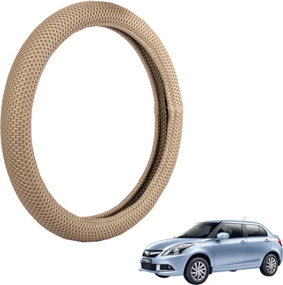 

Autofy Steering Cover For Maruti New Dzire(Light Brown, Fabric)