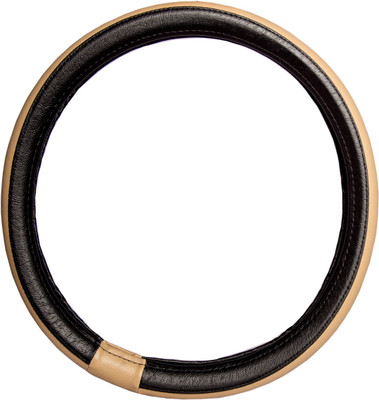 

Autofy Steering Cover For Ford Figo(Black, Leather)