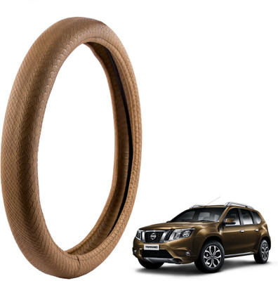 

Autofy Steering Cover For Nissan Terrano(Tan, Leather)