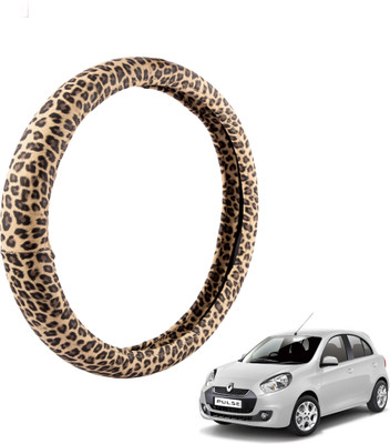 Autofy Steering Cover For Renault Pulse(Cream, Polyurethane)