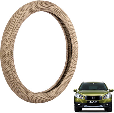 

Autofy Steering Cover For Maruti SX4(Light Brown, Fabric)