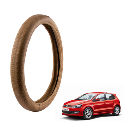 

Autofy Steering Cover For Volkswagen Polo(Tan, Leather)