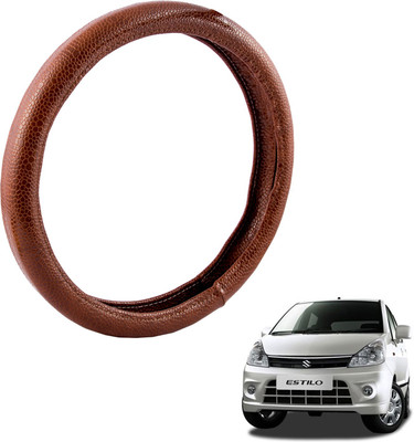

Autofy Steering Cover For Maruti Zen Estilo(Brown, Leather)