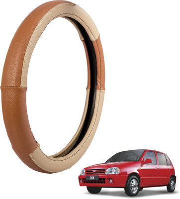 

Autofy Steering Cover For Maruti Zen(Cream, Leather)