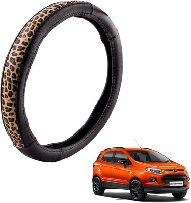 

Autofy Steering Cover For Ford Ecosport(Black, Leather)