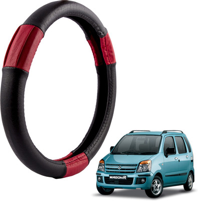 

Autofy Steering Cover For Maruti WagonR(Black, Leather)