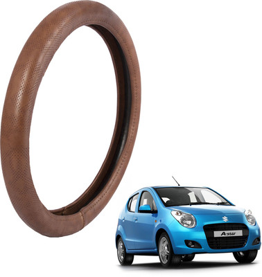 

Autofy Steering Cover For Maruti A-Star(Brown, Leather)