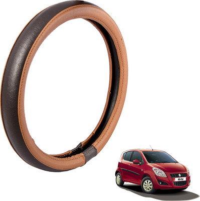 

Autofy Steering Cover For Maruti Ritz(Tan, Leather)