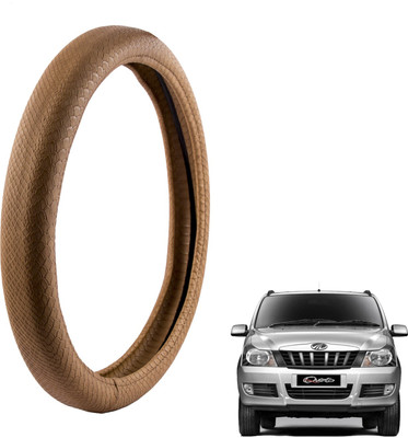 

Autofy Steering Cover For Mahindra Quanto(Tan, Leather)