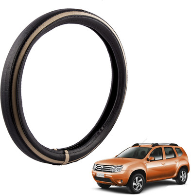 

Autofy Steering Cover For Renault Duster(Black, Leather)