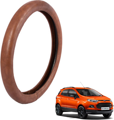 

Autofy Steering Cover For Ford Ecosport(Brown, Leather)