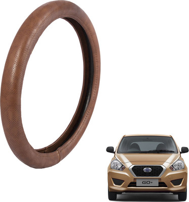 

Autofy Steering Cover For Datsun Go(Brown, Leather)