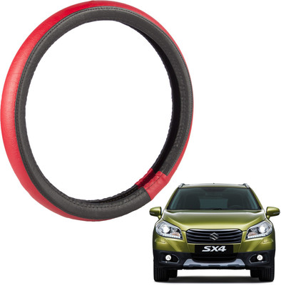 

Autofy Steering Cover For Maruti SX4(Black, Leather)