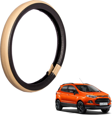 

Autofy Steering Cover For Ford Ecosport(Black, Leather)