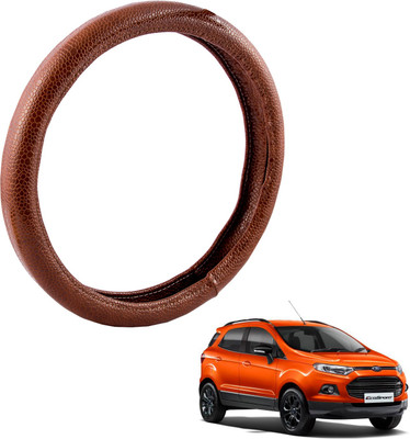 

Autofy Steering Cover For Ford Ecosport(Brown, Leather)