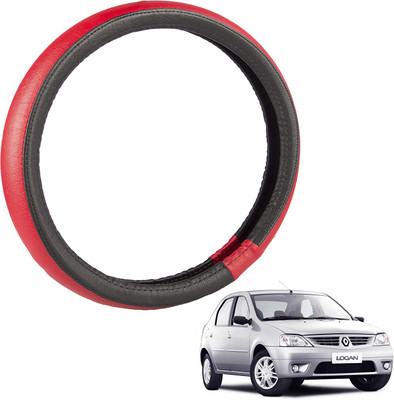 

Autofy Steering Cover For Mahindra Logan(Black, Leather)