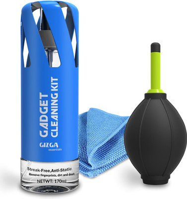Gizga Essentials Professional Cleaning Kit, for Mobiles, Laptops GZ CK 102 105 Gizga Essentials Cleaning Kits