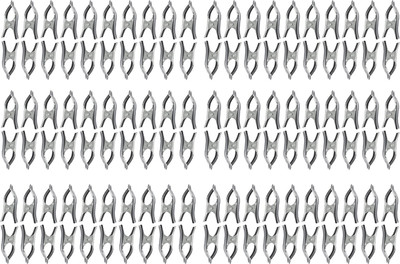 

Jubilant Lifestyle Premium Heavy Duty Standard Steel Cloth Clip(Set of 120, Steel)