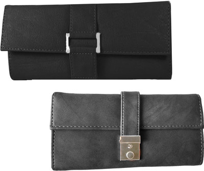

Lady bar Casual Black, Grey Clutch