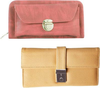 

Lady bar Casual Pink, Beige Clutch, Beige;pink